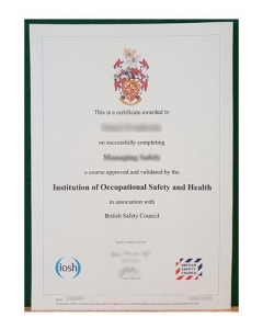 Инженер ВИЭ и ОТ и ТБ получил международный сертификат по Безопасной организации работ — IOSH