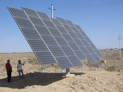 В Жамбылской области построят парк солнечных электростанций
