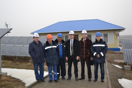 Новый Начальник солнечной электростанции 2 МВт в г. Капшагай