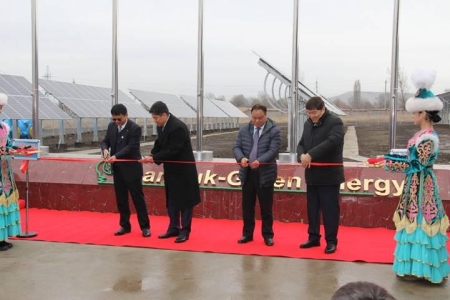 Solar and wind power plants were commissioned in Almaty and Almaty region